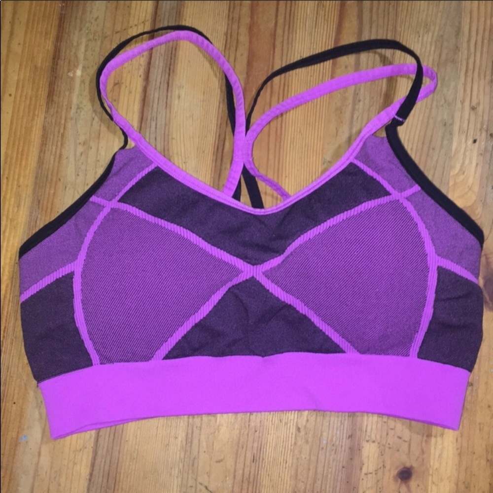 Purple Sports Bra